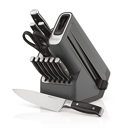 Ninja Foodi NeverDull Premium 12-Piece Forged German Stainless Steel Knife System