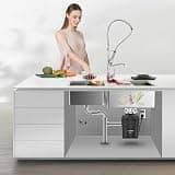 MAX DISPOSER 0.75 HP Continuous Feed Quiet Garbage Disposal with Power Cord