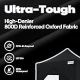 Quictent 10x10 Heavy Duty Commercial Grade Pop Up Canopy with Hexagonal Legs