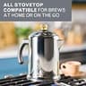 Farberware Yosemite 12-Cup Classic Stainless Steel Stovetop Coffee Percolator