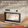 CIARRA 12-in-1 Countertop Steam Oven and Air Fryer with 25.4QT Capacity
