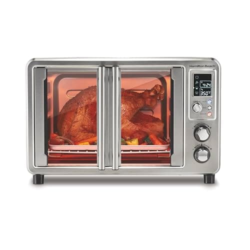 Hamilton Beach Sure Crisp 6-in-1 XL Digital Air Fryer Toaster Oven, 0.9 Cu. Ft.