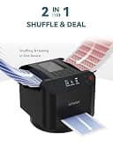 KPAW Automatic Card Shuffler and Dealer Machine with 8 Drawing Remotes