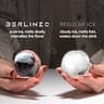 Berlinzo Premium Clear Ice Ball Maker Mold with Double Insulation (2.4-Inch)