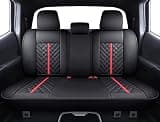 Tomatoman Airbag Compatible Faux Leather Custom Fit Seat Cushions for Tacoma