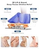 KNQZE Shiatsu Foot Massager with Upgraded Lift-Arch Design and Remote