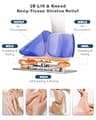 KNQZE Shiatsu Foot Massager with Upgraded Lift-Arch Design and Remote