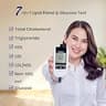 CURO L7 Portable Dual-Mode Blood Cholesterol and Glucose Testing Meter