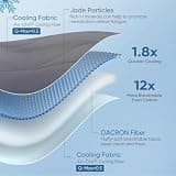 Elegear Queen Dual-Sided Cooling Comforter with Arc-Chill 3.0 Cool Tech