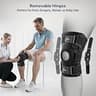 Fit Geno Adjustable Hinged Knee Brace with Removable Aluminum Support