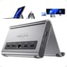 PULWTOP 11-in-1 Vertical Laptop Docking Station Stand for Surface Pro Models