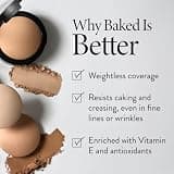 Laura Geller New York Baked Double Take Powder Foundation Makeup, Medium