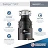 InSinkErator Badger 5XP 3/4 HP Garbage Disposal with Heavy-Duty Dura-Drive Motor