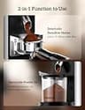 Neretva Conical Burr Espresso Grinder with Plasma Anti-Static and Portafilter Holder