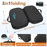 Sojoy iGelComfort 3-in-1 Foldable Gel and Memory Foam Travel Cushion Pad
