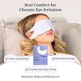 CorneaCare Rest Self Heating Warm Compress Disposable Eye Masks for Dry Eyes