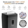Bonsaii C275-A 12-Sheet Cross-Cut Heavy Duty Shredder with P-4 Security