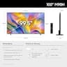 Samsung 100M90H 100-Inch Class Mini LED M90H Series 4K Smart TV