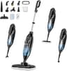 Seyomi 12-in-1 Detachable Steam Mop and Handheld Cleaner with Accessories