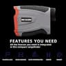 REVASRI Golf Rangefinder with Slope, Magnetic Mount, Pin Lock and USB-C