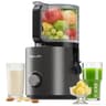 SMALLHOO 3-in-1 Cold Press Masticating Juicer with Ultra-Wide 7-Inch Feed Chute