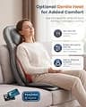 COMFIER Portable Massager Chair Pad with Heat and Waist Air Compression