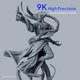 ELEGOO Mars 5 Ultra 9K Compact Desktop Resin 3D Printer with Auto-Leveling