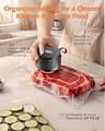 Auletor All-in-One Handheld Mason Jar Vacuum Sealer Kit for Bags and Containers