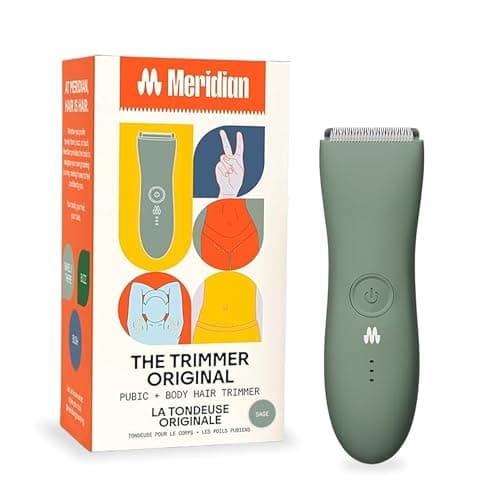Meridian The Trimmer Original Waterproof Body & Pubic Hair Trimmer Tool