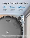 eufy C10 Low-Profile Robot Vacuum with Corner Rover Arm and Self-Emptying Station
