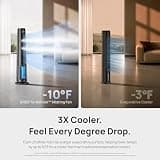 DREO TurboCool 765S Misting Tower Fan with 6-Liter Evaporative Cooling Tank