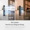 DREO TurboCool 765S Misting Tower Fan with 6-Liter Evaporative Cooling Tank
