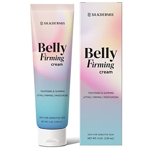 SILKDERMIS B Flat Belly Firming Cream with Caffeine & Retinol for Toning