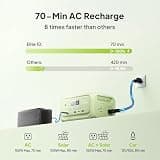 BLUETTI Elite 10 Mini Portable Power Station, 128Wh LiFePO4 Battery with 10ms UPS