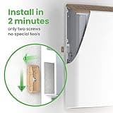 Envi Plug-in Electric Panel Wall Heater for Supplemental Room Heating