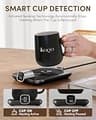 iKago Coffee Mug Warmer Set with 15oz Ceramic Mug & Precise Heat Control