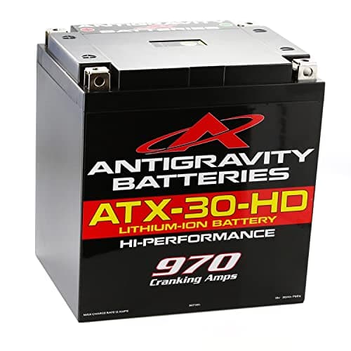 Antigravity ATX30-HD Heavy Duty Lithium Motorcycle Battery with RE-START Tech