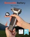WOLFBOX MF200 Commercial-Grade Swappable Battery Powered Air Duster Tool