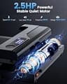 Vhorilix Ultra-Slim Under Desk Walking Pad with 2.5 HP Motor and Zero Assembly