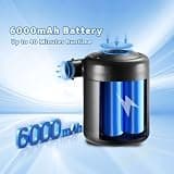 NIBBaNACAL 6000mAh Portable High-Speed Air Pump for Outdoor Inflatables
