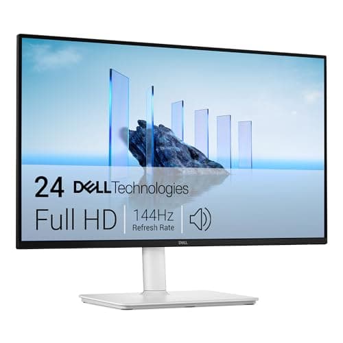 Dell S2425HSM 23.8-Inch FHD Plus IPS Monitor with 144Hz Refresh Rate and Built-In Audio