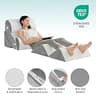 Hansleep 6-Piece Orthopedic Bed Wedge Pillow Set for Post-Surgery Recovery