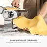 ISILER 2-in-1 Manual Pasta Maker Machine with 9 Adjustable Thickness Settings