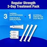 Cosette Pharmaceuticals 3-Day Miconazole Nitrate Suppository Value Bundle