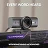 Logitech MX Brio Ultra HD 4K Webcam for Professional High-End Streaming