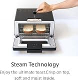 BALMUDA The Toaster Pro Compact Steam Oven with Salamander Grill Feature