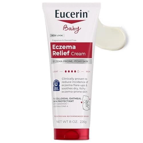 Eucerin Baby Eczema Relief Body Cream with Ceramide-3 & Colloidal Oatmeal, 8 oz