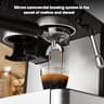 Electactic Espresso Machine with Grinder and 2.3-Liter Large Water Tank