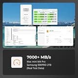 TESmart 80Gbps M.2 NVMe SSD Enclosure - Thunderbolt 5 Active Cooling System