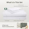 California Design Den Luxury 600 Thread Count 100% Cotton Sateen Queen Sheet Set